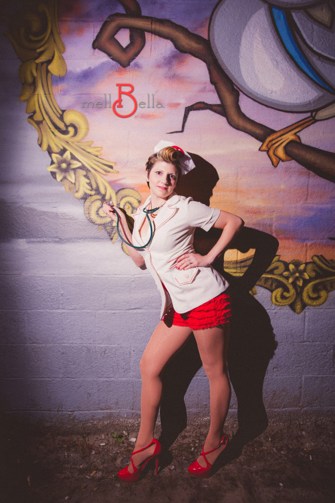 rockabillaque nurse pinup