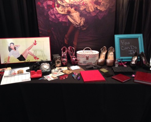 check out the mellBella bridal show booth