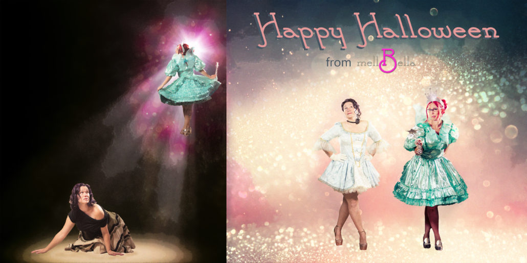 happy halloween-2016 cinderella and her fairy godmother