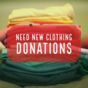 need new clothing donations for people against rape