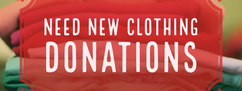 need new clothing donations for people against rape