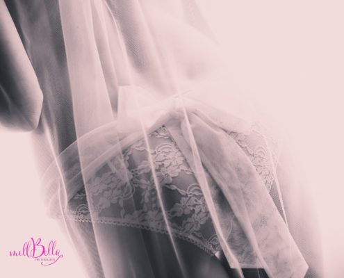 mellbella bridal boudoir veil and bow