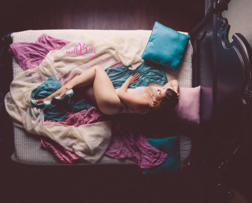 teal pink and ivory mellbella boudoir