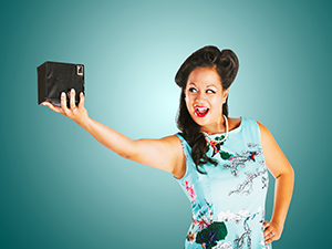 pinup photography selfie by mellbella